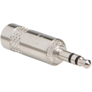 Rean NYS231L 3.5mm Stereo Plug Nickel 0.25" Cable Entry